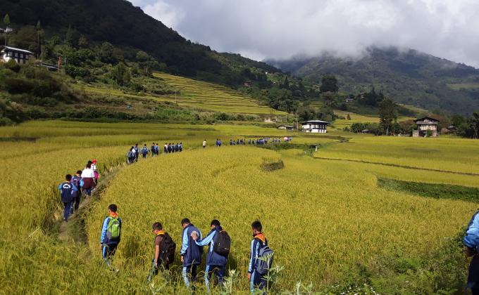 Daga Scout Hike cum Cleaning Camp