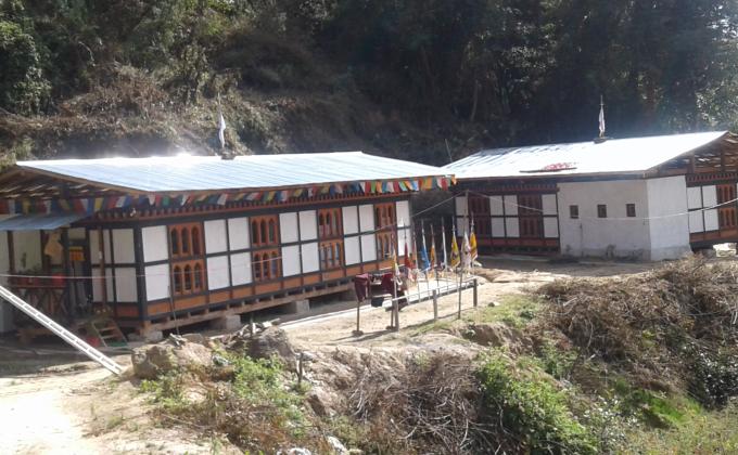 construction of thama. 