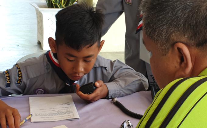 PENGAKAP DAERAH SIPITANG BERSATU MERAIKAN WORLD 62ND JOTA & 23RD JOTI DI SMK. SINDUMIN, SIPITANG