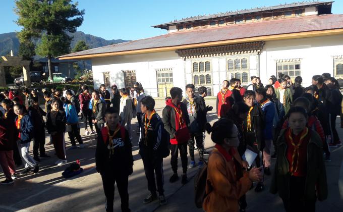 scout adventure hike