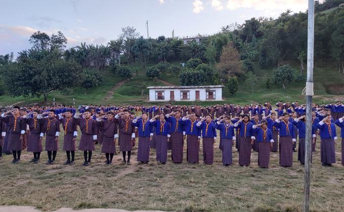 Closing of Scouting Activities before the examinations (2019)