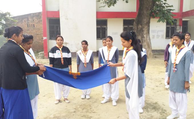 Scouting Training in DIET Ayodhaya 