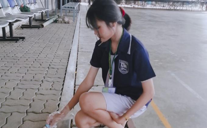 เก็บขยะบำเพ็ญประโยชน์ 4 ธันวาคม 2562