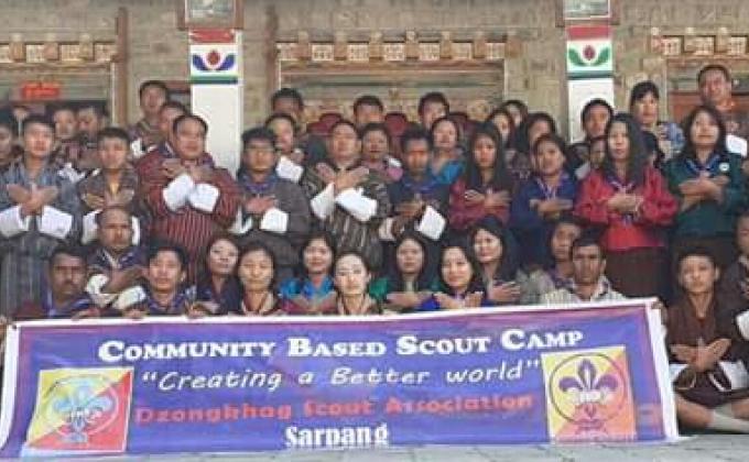Community based scouts camp amd training