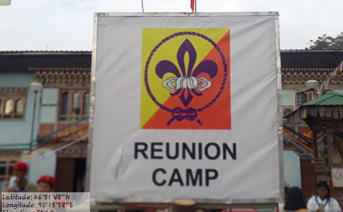 Reunion camp for leadership scouts