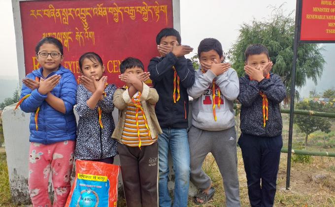 nachung scouts all fired up to clean their community 