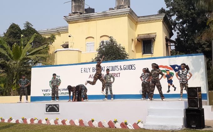 Republic day celebrated by asansol district 
