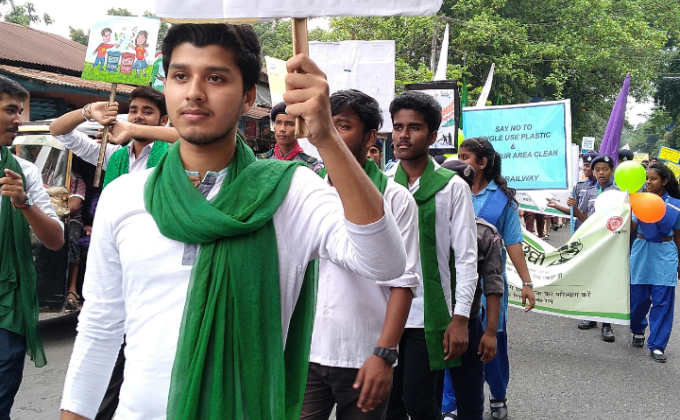 Swachh BharatT,ree Plantation and No to Plastic