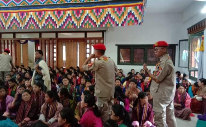 Tshokhor at Jampeling  Central School