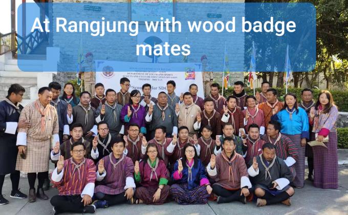 Wood badge course 