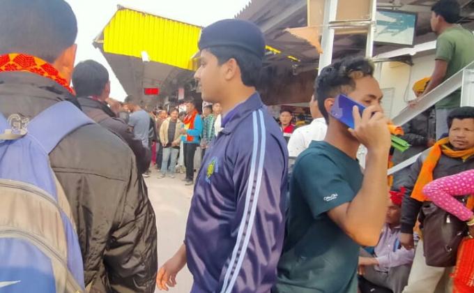 Volunteer Service at Kokrajhar Railway Station egarding to Prime minister programme