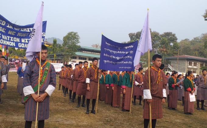6th National Scout Day Celebration at Samdrup Jongkhar