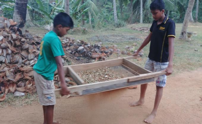 helping the workers
