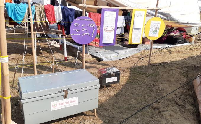 Community basement camp