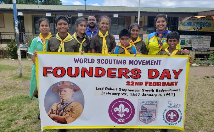 Founders Day and patrol leaders course