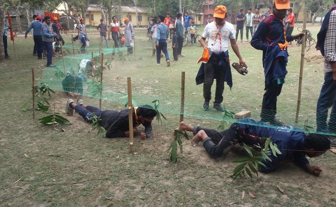 বাধা পেরিয়ে লক্ষ্য অর্জন (Obstructing) 