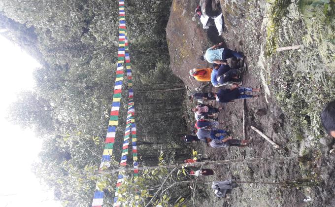 Site Clearing of Ugyen Gongphu 