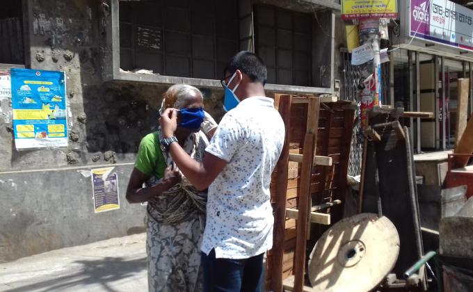 Mask Distribution Project.
