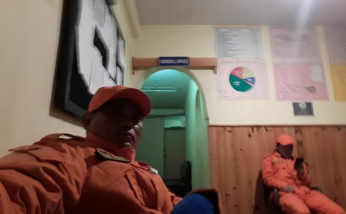 HELPING to guard covid 19