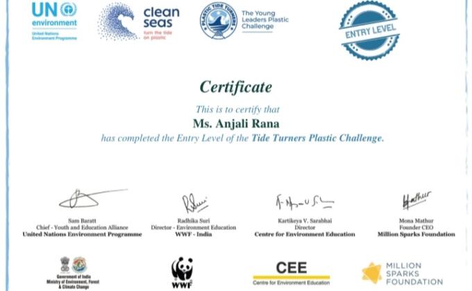 Challenge 2 # Plastic Tide Turners Challenge