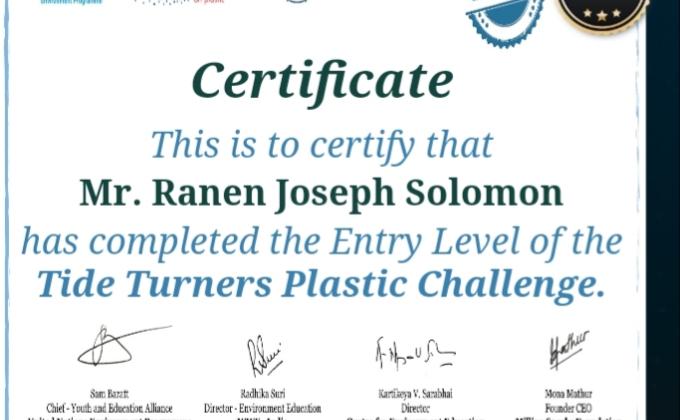 Project sankalp(B) Environment and sustainability  ,Challenge(2)#Plastic Tide Turners Challenge