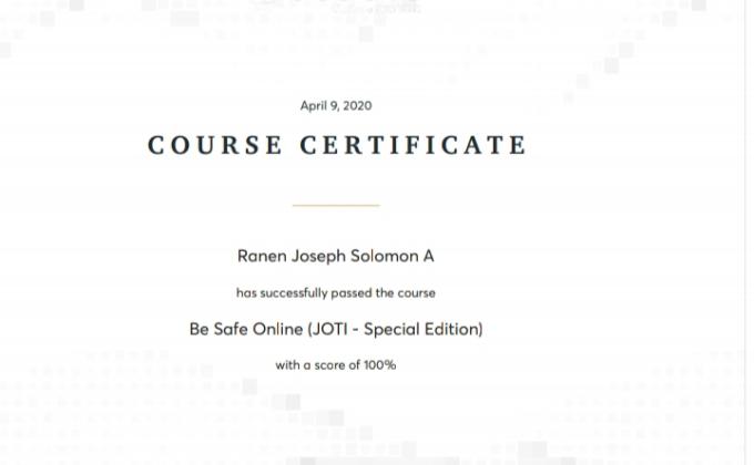 Project sankalp (D) Digital Scouting Guiding  challenge(1)# Special  JOTI  3 to 5 April 2020