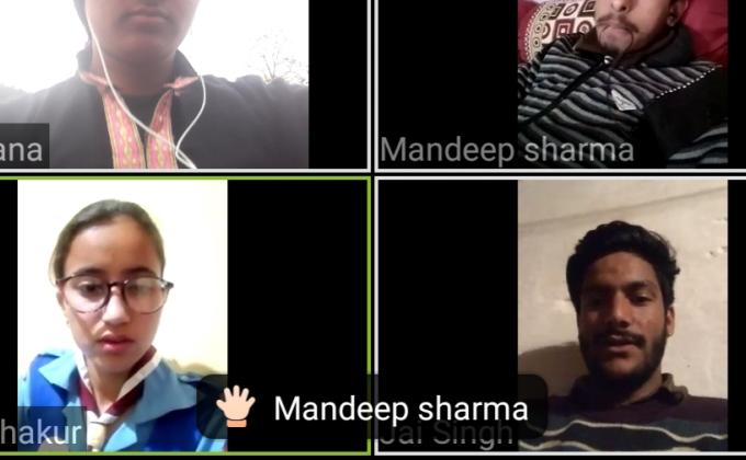 1st Virtual Digital Meeting of GC Kullu