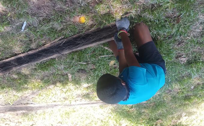 Made a compost bin for MOP badge - NIVIRU FONSEKA