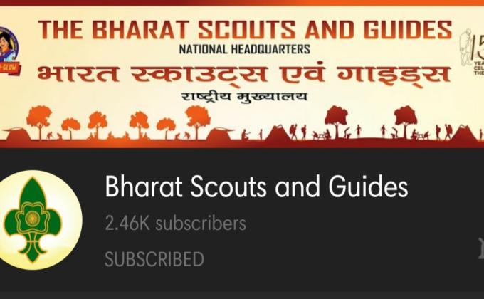 "SANKALP" TO CREATE A BETTER TOMORROW
[D] Digital Scouting Guiding
Challenge No.4  # YouTube Channel of BSG