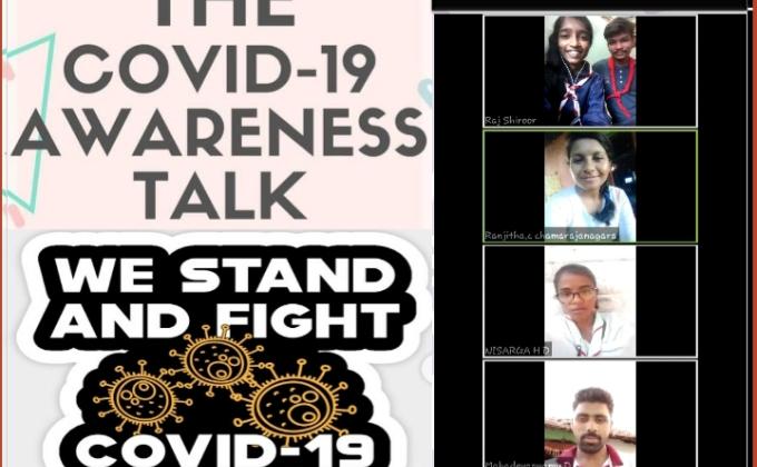 "Reach Out" Challenge : [A] Health and Well-Being _ Project Sankalp by Bharat Scouts and Guides District Association Udupi. Karnataka State. India.

