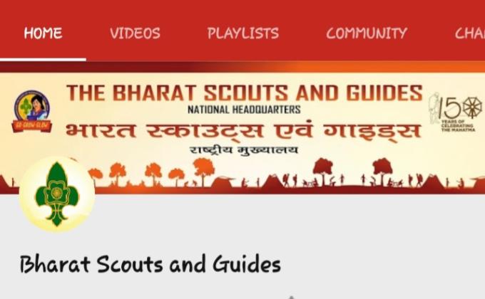 Digital Scouting & Guiding ,
Challenge 4 :
 
YouTube Channel of BSG
Project Sankalp udupi district .karnataka state 