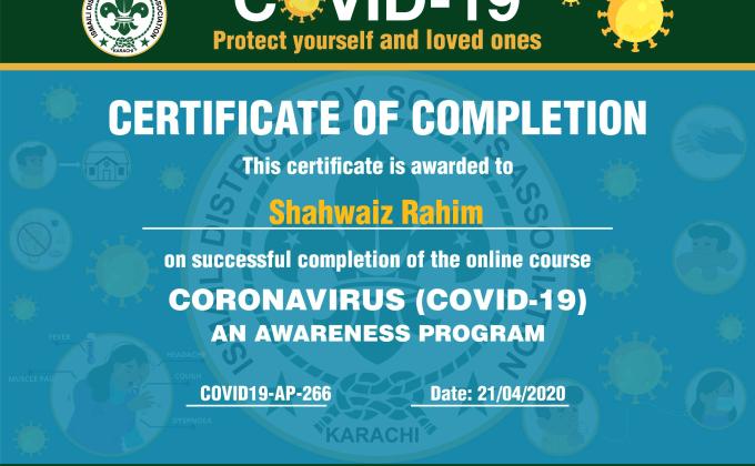 Covid-19 Online Awareness Quiz
