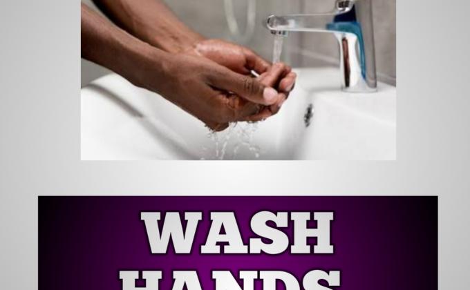 STEPS TO WASH HANDS.