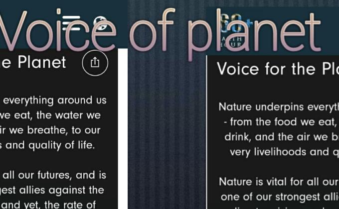 Voice for planet (Sankalp) Sgnr