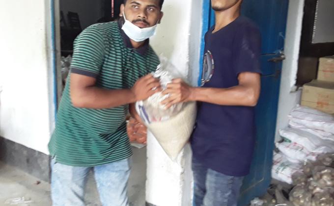 Relief For Underprivileged People. 