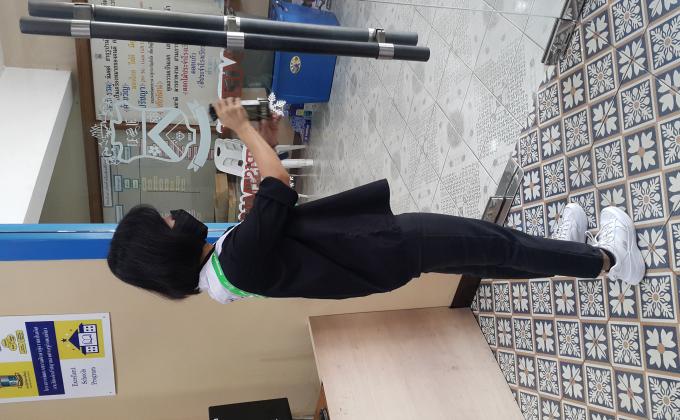 จิตอาส่าฉีดแอลกอฮอล์ฆ่าเชื้อ