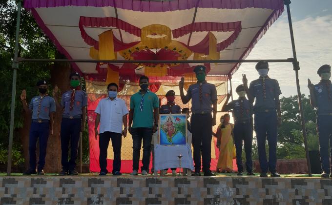 Tribute for COVID-19 warriors 