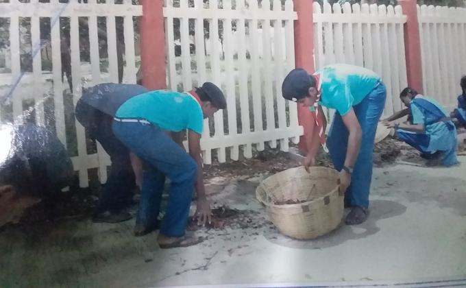 RAILWAY STATION CLEANING WORK