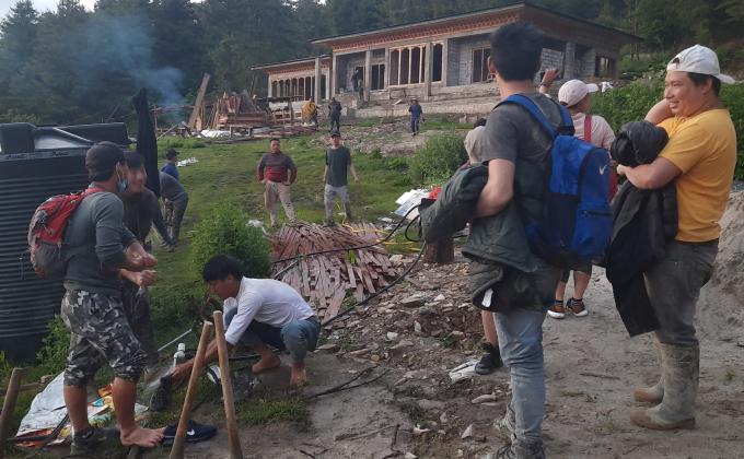 The spirits of the volunteerism.