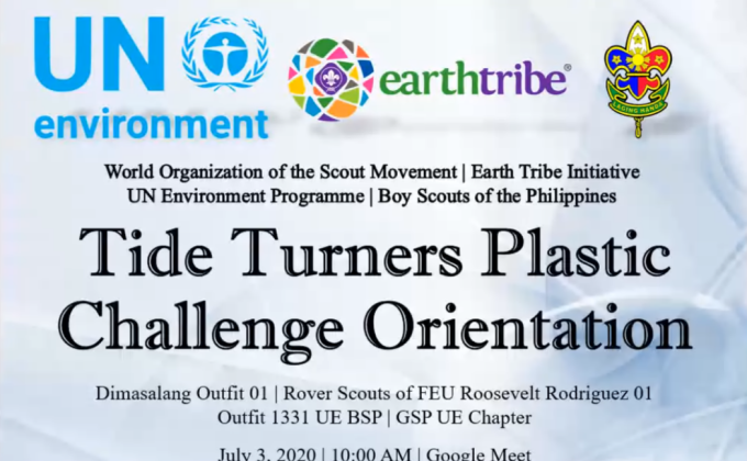 "GSP- UE CHAPTER TIDE TURNERS PLASTIC CHALLENGE- ONLINE ORIENTATION"