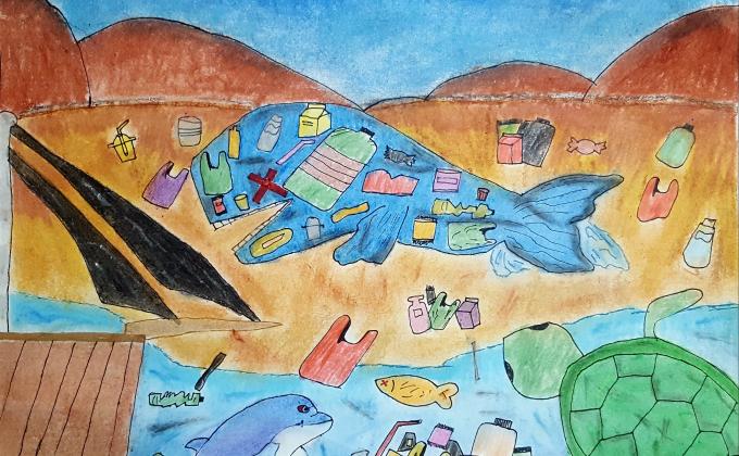 Marine Pollution Poster