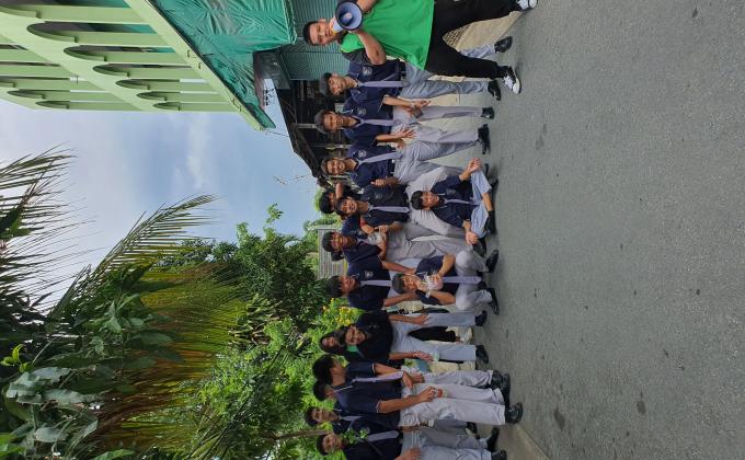 กิจกรรมทำความสะอาดวัด