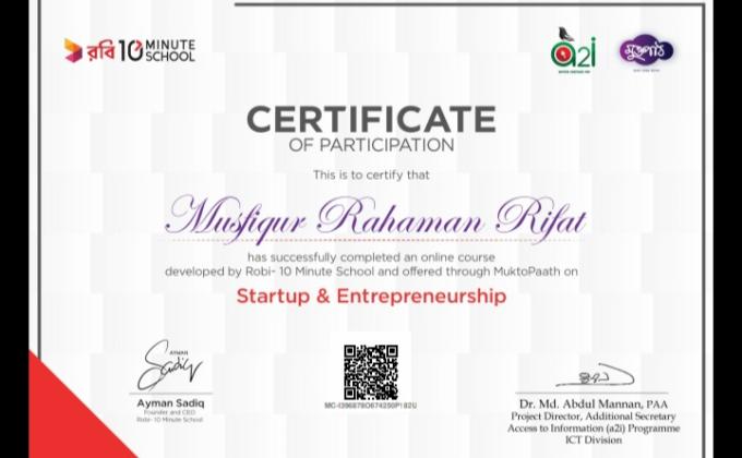 startup & Entrepreneurship 