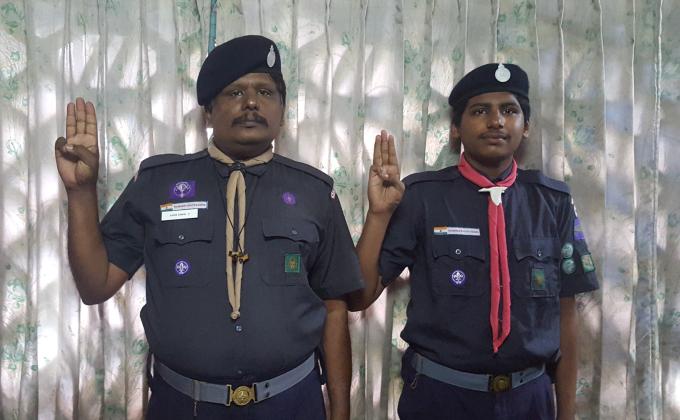 2020 Scouting Sunrise Day and Scout Scarf Day