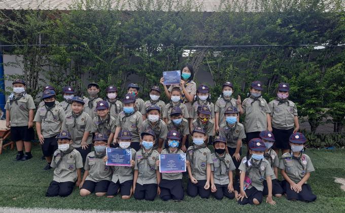 ทำกิจกรรมคำมั่นสัญญาในวัน Peace Day