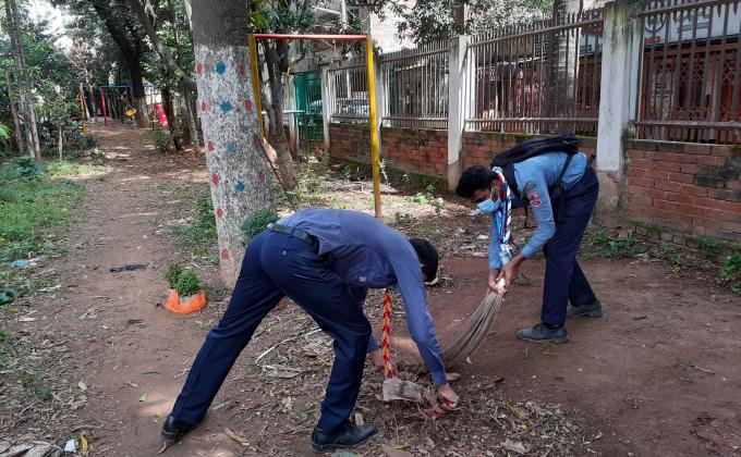 পরিষ্কার পরিচ্ছন্নতা কার্যক্রম ২০২০