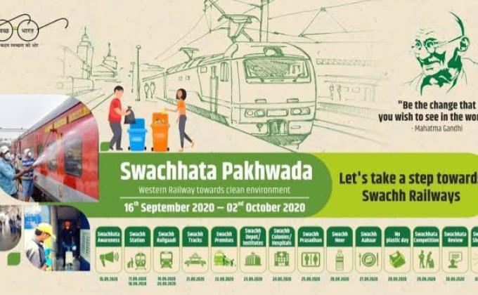 Swachhata Pakhwada Station Cleaning 