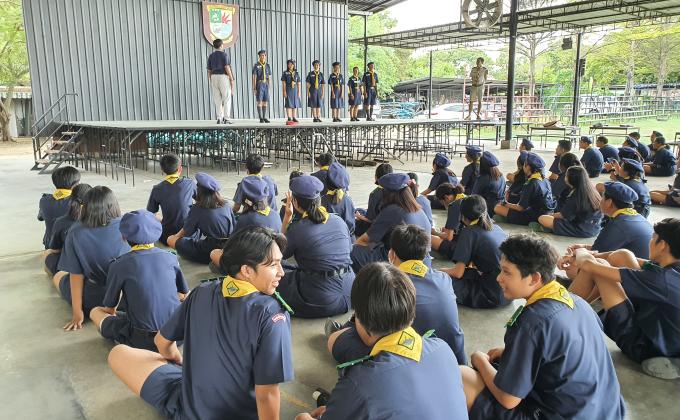 กิจกรรมอบรมให้ความรู้เรื่องระเบียบวินัย
