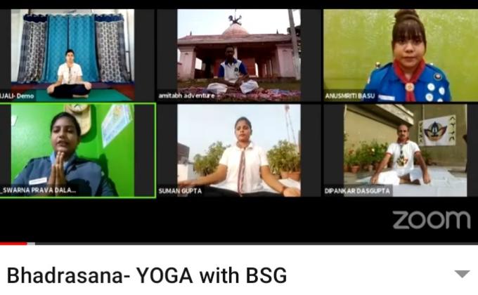 CG:-02(YOGA WITH BSG)13/10/2020