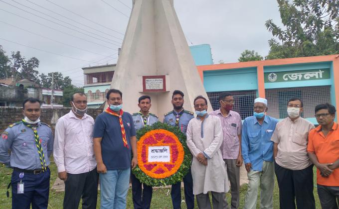 শহীদ রোভার দিবস মেহেরপুর জেলা রোভার 